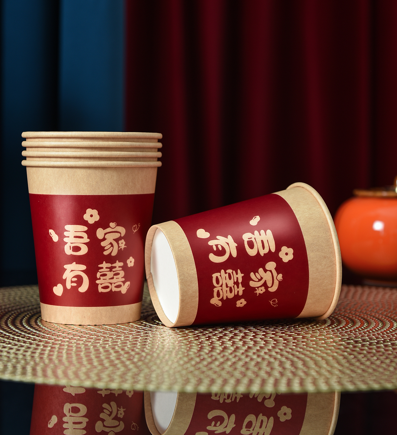 一次性纸杯拍摄