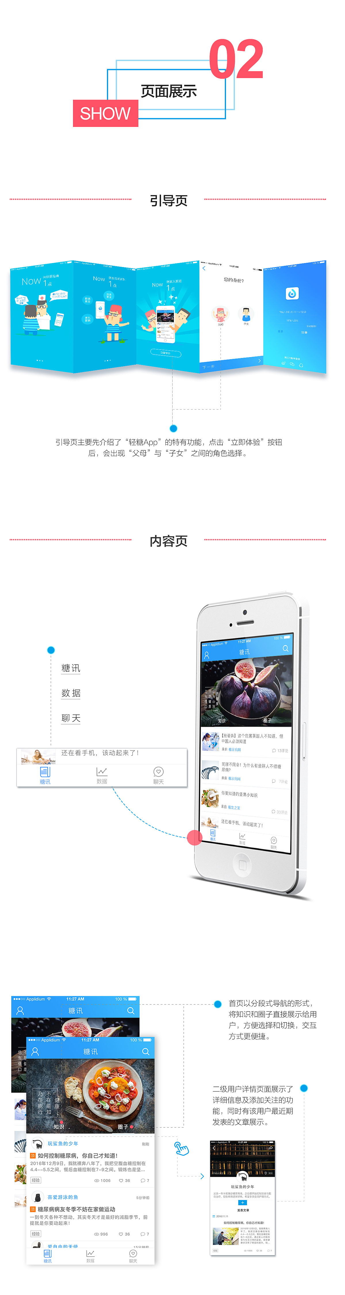 轻糖app界面设计（图ZNjYxMTgyNDA=） - APP界面 - 站酷设计师Fantassssi原创素材 - 站酷ZCOOL