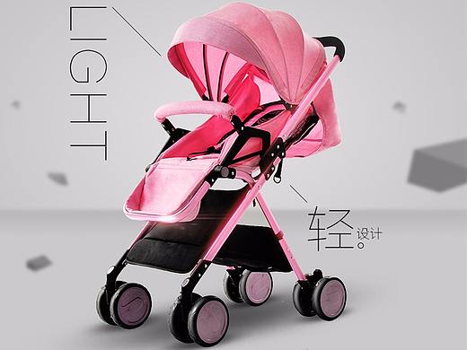 亚麻婴儿推车详情页（个人主页-ZMjU0MzIwNjQ=） - 电商 - 站酷设计师方圆先生原创素材 - 站酷ZCOOL