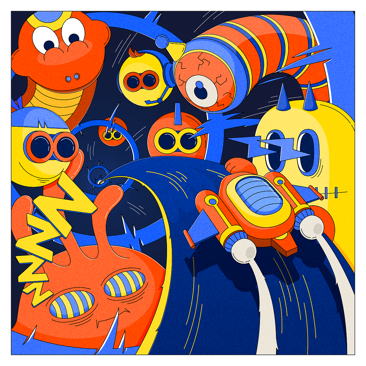 寐 | 2019插画集（图ZMTc5MzcxMzE2） - 艺术插画 - 站酷设计师TinyP原创素材 - 站酷ZCOOL
