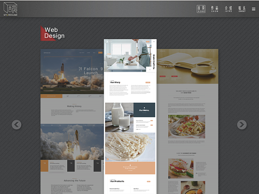 WEB（个人主页-ZMjQwMzA1MDA=） - 个人网站 - 站酷设计师周晨Lily原创素材 - 站酷ZCOOL
