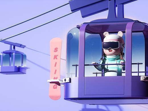 爱滑雪的推坡璘~