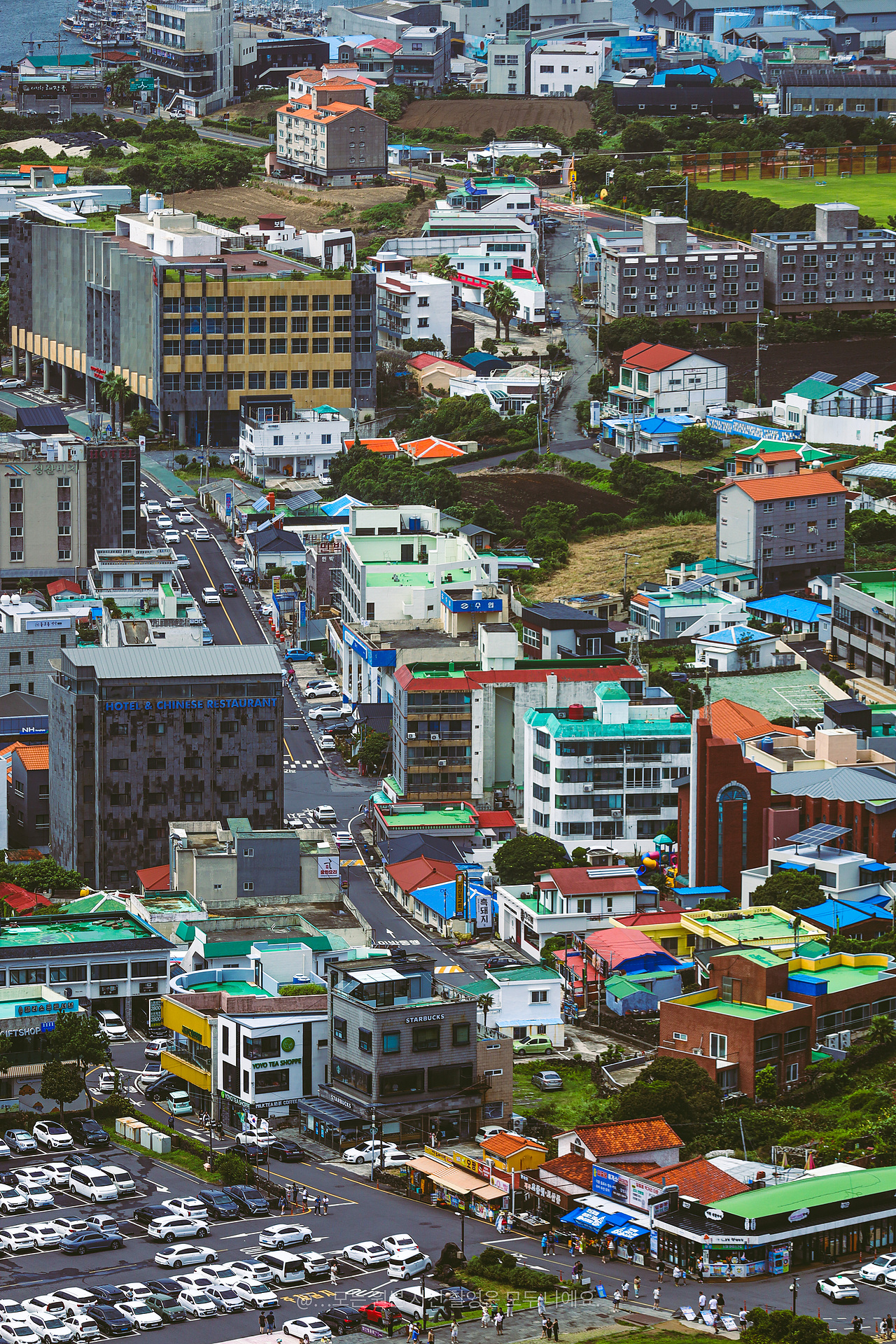 海岸与城市的交响:韩国城山之美