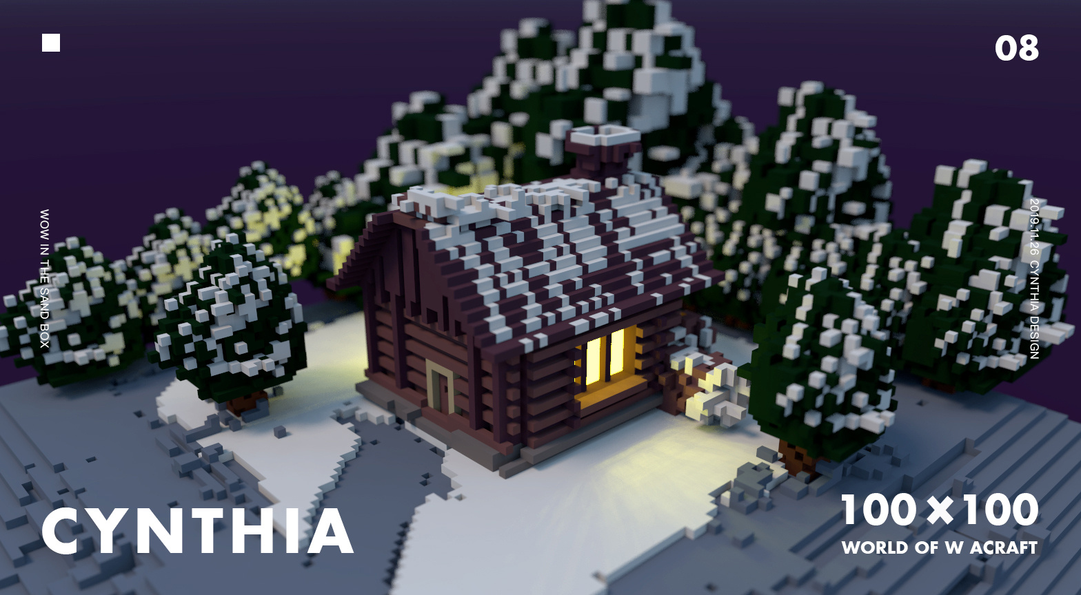 magical voxel 像素风格房子练习