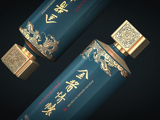 茅台镇金酱酒业丨 金酱情怀白酒包装设计