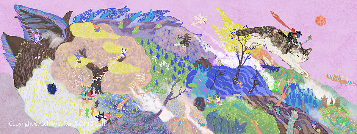 遥远的浮生川2017（完）（图ZMjA4NDQ0MjIw） - 创作习作 - 站酷设计师Asch修原创素材 - 站酷ZCOOL