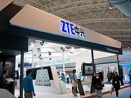 中兴展台现场效果展示-展位搭建