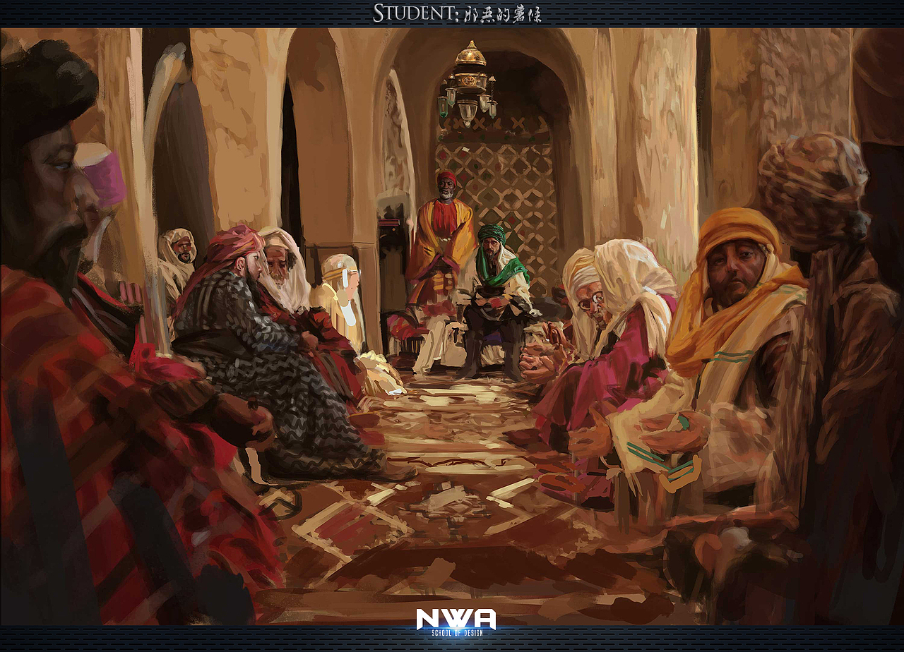 NWA守夜人第一期影视插画班 学员作品part3（图ZMTM4MTE2MzI=） - 概念设定 - 站酷设计师QueenStudios原创素材 - 站酷ZCOOL