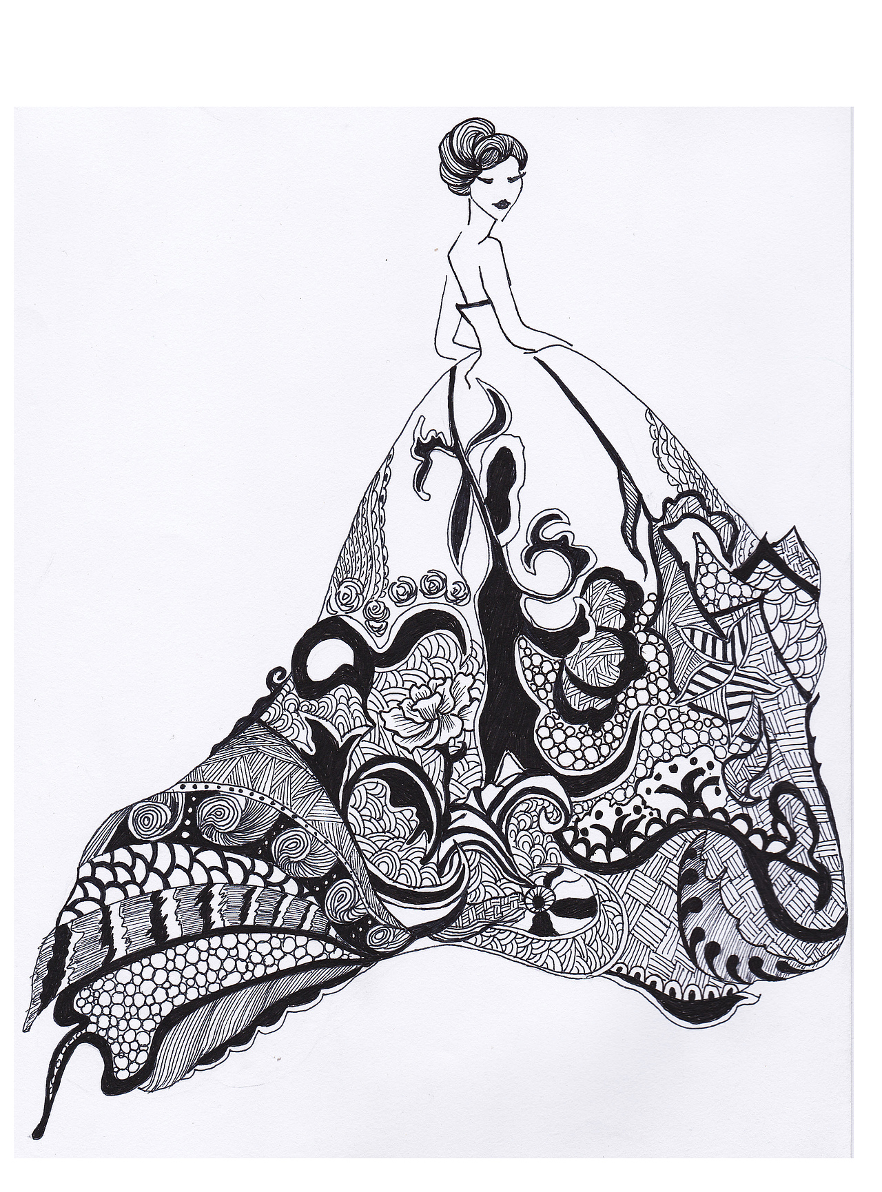 手绘插画（图ZMzMwMTcxNjQ=） - 创作习作 - 站酷设计师木木溜溜原创素材 - 站酷ZCOOL