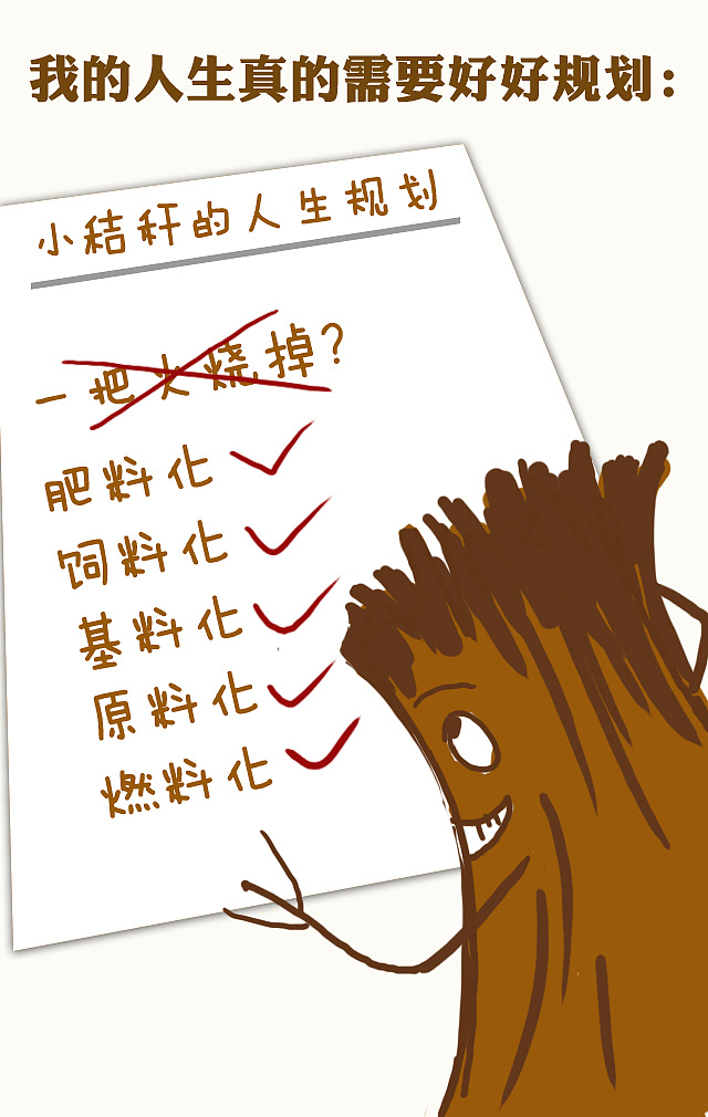 一根秸秆的自白