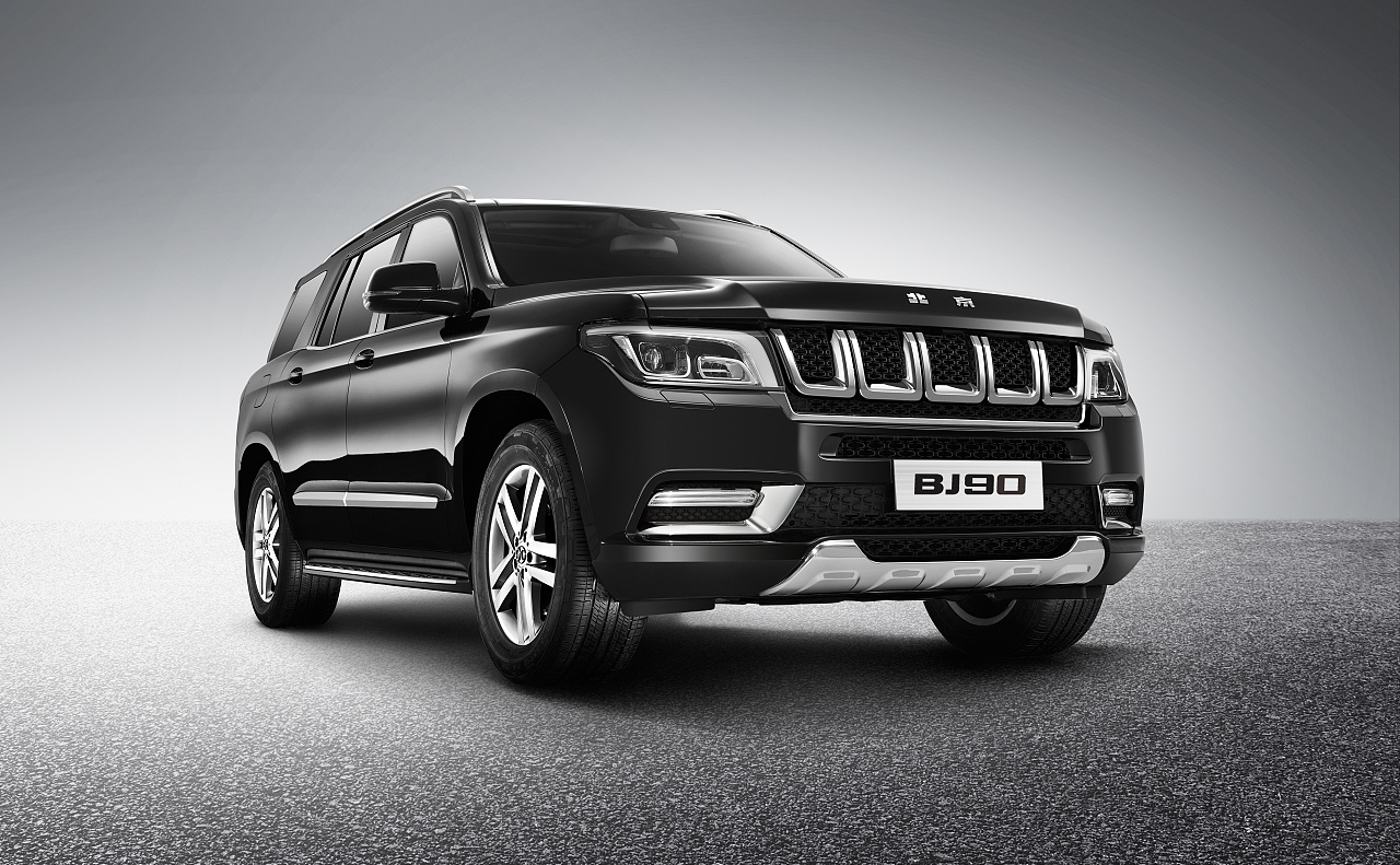 bj90汽车广告精修