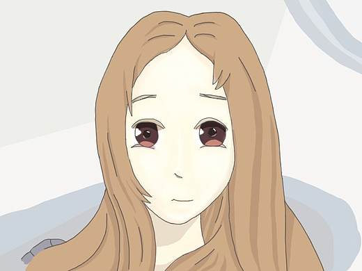 女生卡通头像手绘一枚