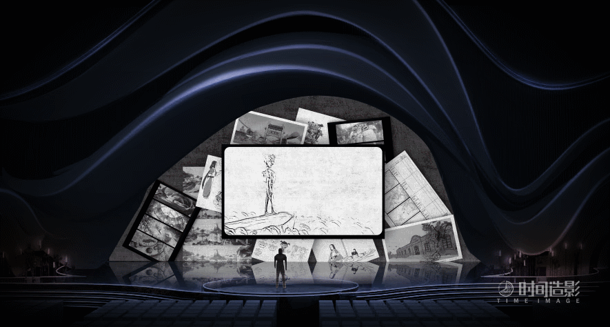 第33届中国电影金鸡奖视觉设计分享（图ZMjMzOTQ0MDM2） - 舞台美术 - 站酷设计师时间造影原创素材 - 站酷ZCOOL