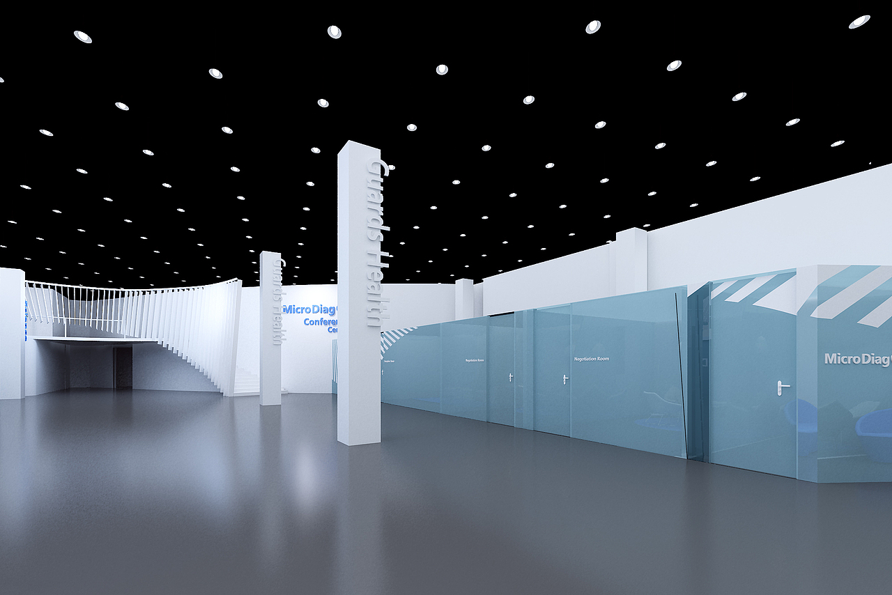 苏州普世华康企业展厅设计