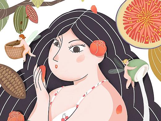 #my CLARINS 寻找天然好食肌# 与美丽的邂逅（个人主页-ZNTkzOTE1Njg=） - 海报 - 站酷设计师MAYLOVE_原创素材 - 站酷ZCOOL