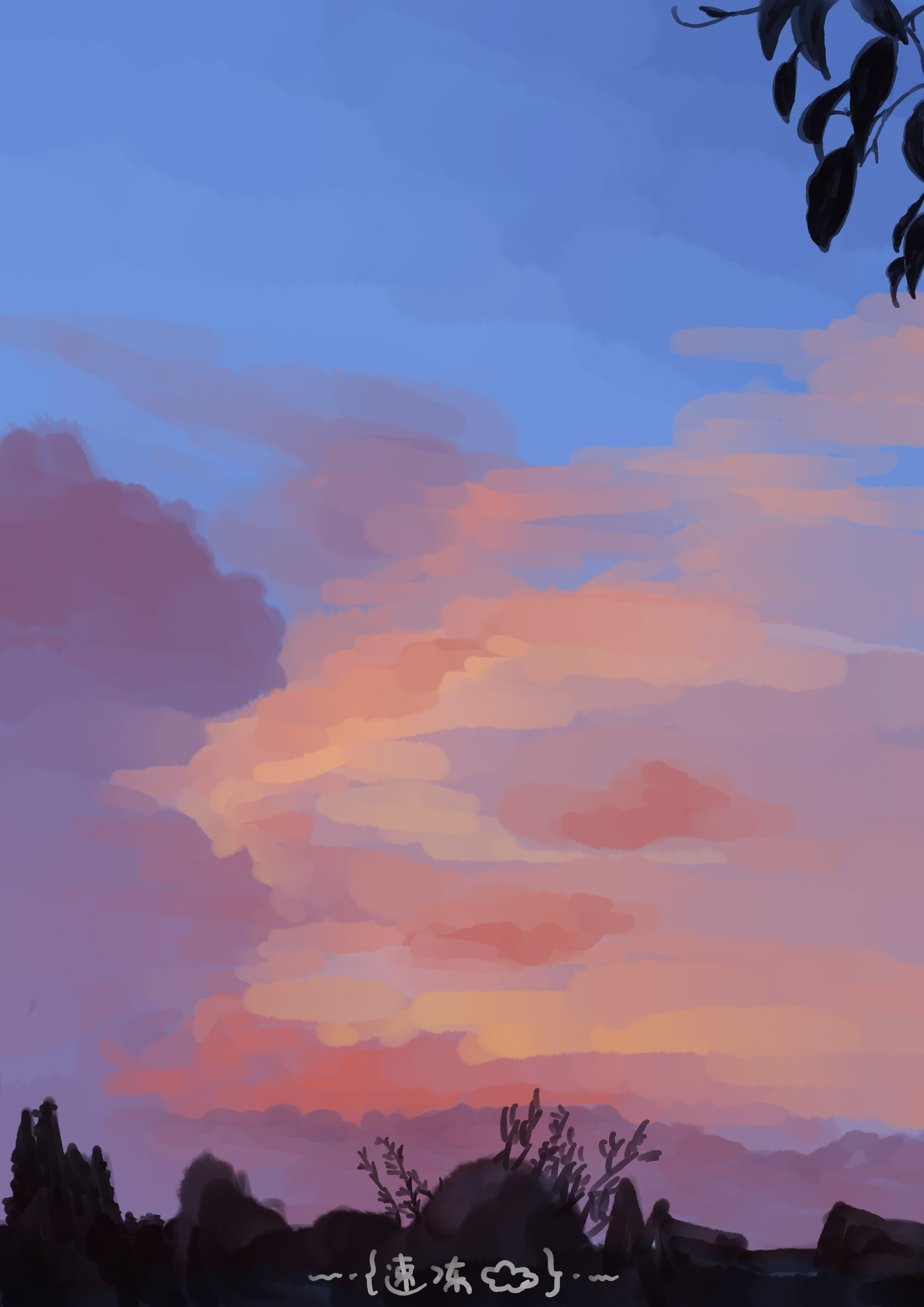 画照片儿|插画|插画习作|灰蓝鸽 - 原创作品 - 站酷 (zcool)