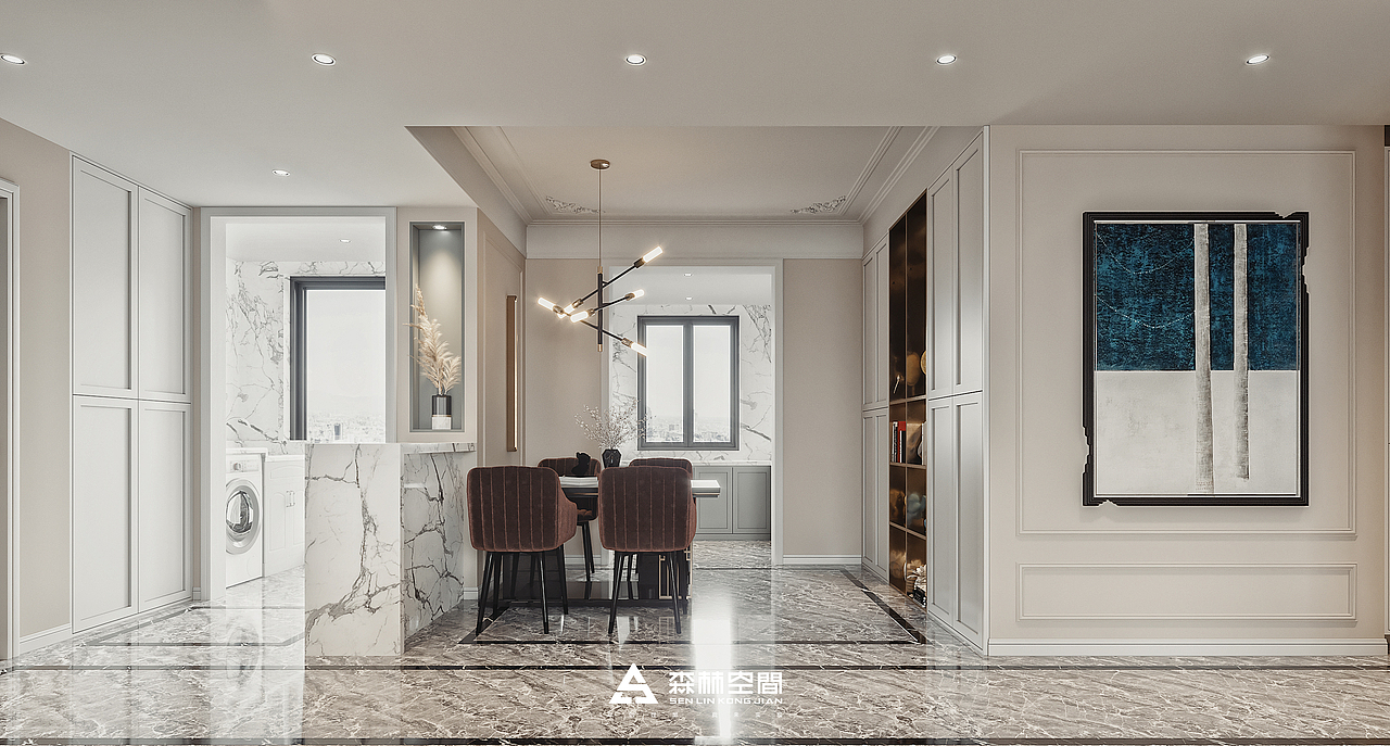 轻奢贵气休闲浪漫‖ 古典轻奢「森林空间」