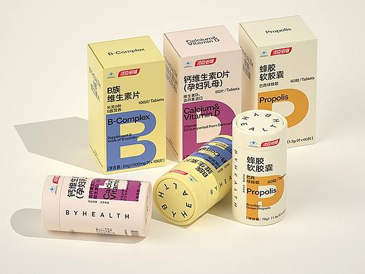 汤臣倍健 “字母药丸瓶”