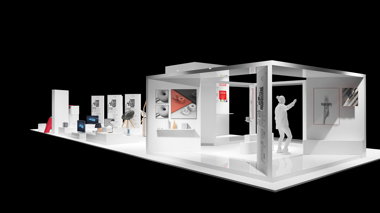 2018深圳国际创新材料与创新设计大赛-展台设计