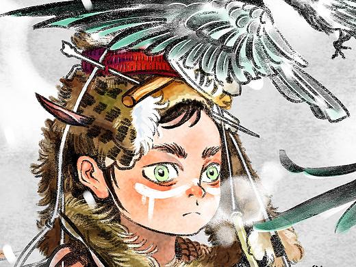寒鴉 。少年（個人主頁-ZNDUzOTE2MzI=） - 創(chuàng)作習(xí)作 - 站酷設(shè)計師芊蒔原創(chuàng)素材 - 站酷ZCOOL