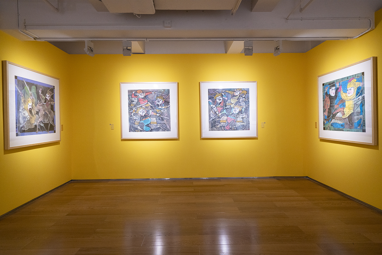 展陈设计丨我的民间美术之路--左汉中艺术展（图ZMjg0MzEwOTEy） - 展陈设计 - 站酷设计师格局创界文化原创素材 - 站酷ZCOOL