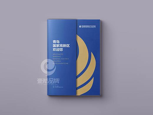 一希品牌设计--国家高新区招商画册宣传册设计