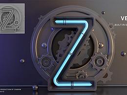 C4D霓虹灯建模