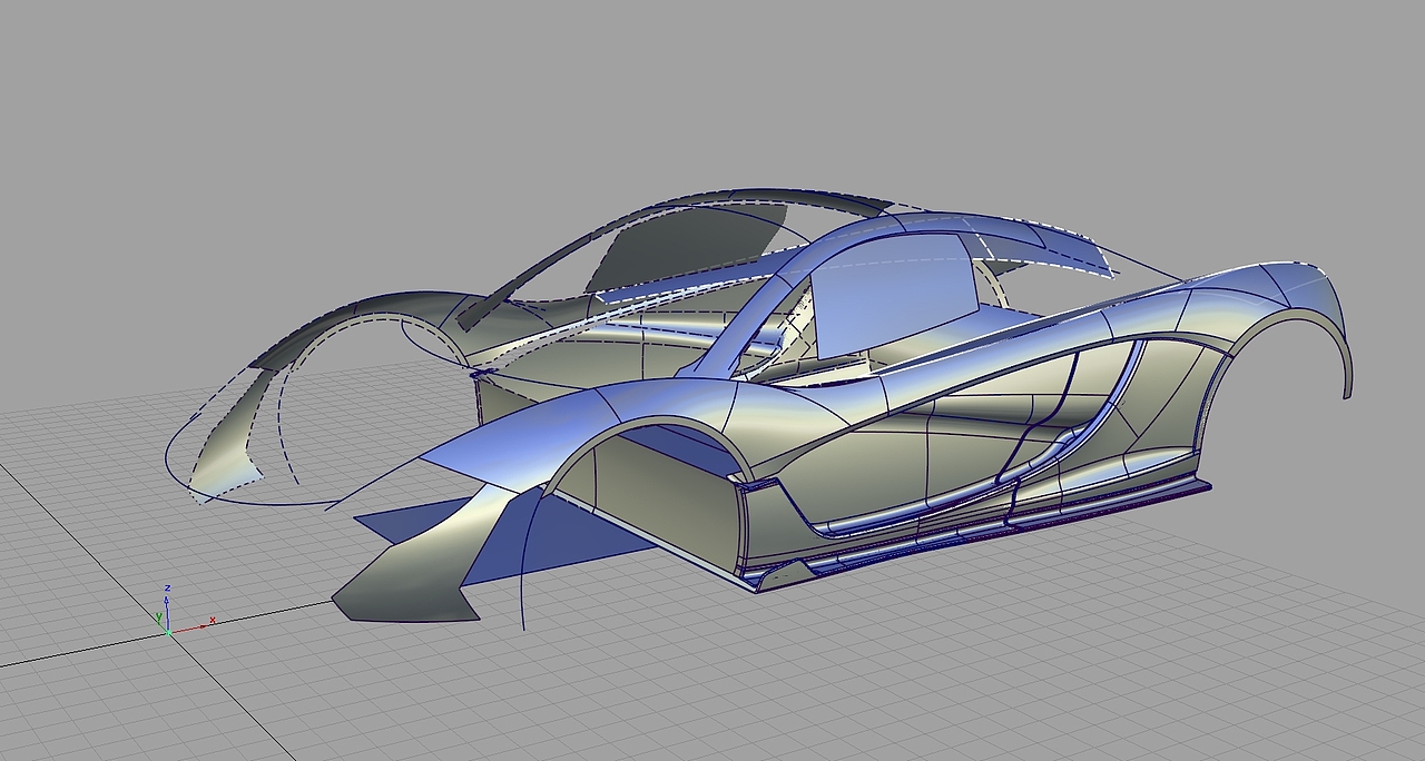 McLaren P1 Alias 建模教程（图ZOTM3OTY1NjQ=） - 交通工具 - 站酷设计师Adleyou原创素材 - 站酷ZCOOL