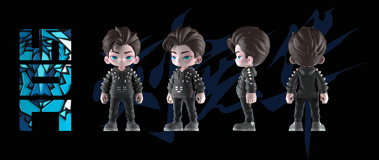 《这！就是街舞》第四季 潮玩模型（图ZMjc4NzM0NDcy） - 产品 - 站酷设计师乐愚传播原创素材 - 站酷ZCOOL