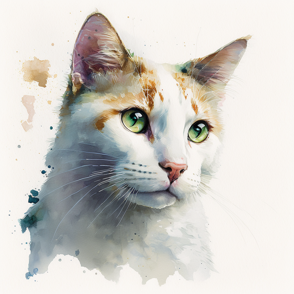 【AI绘画】水墨猫咪插画（图ZMzM1MTA1Mjc2） - APP界面 - 站酷设计师叛妮的葱小宝原创素材 - 站酷ZCOOL