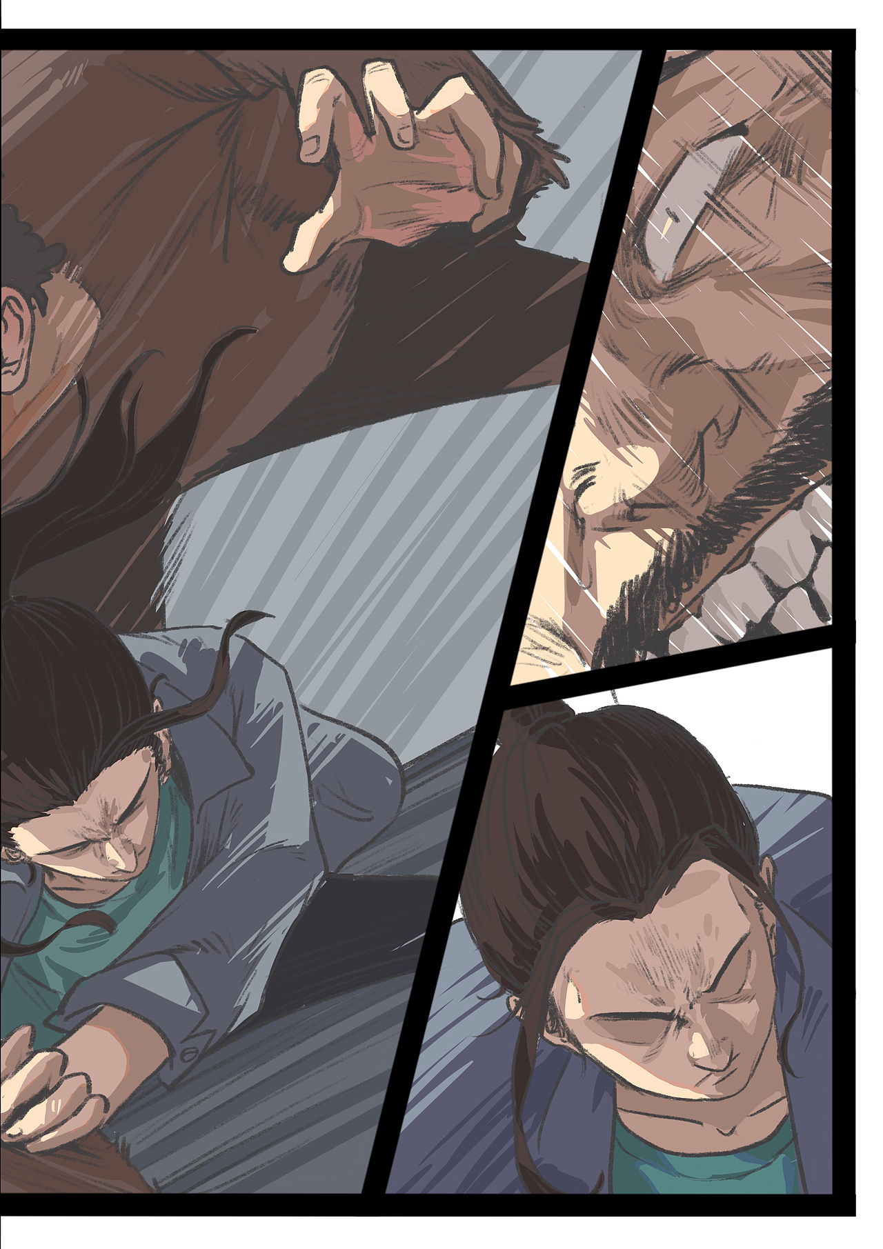 短篇漫画《狗》（图ZMjE1MjI5MTgw） - 短篇/格漫 - 站酷设计师洋聪骑士原创素材 - 站酷ZCOOL