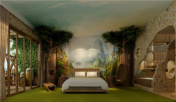 重庆酒店装修设计 快捷酒店设计 商务酒店装修 鼎庭装饰作品系列