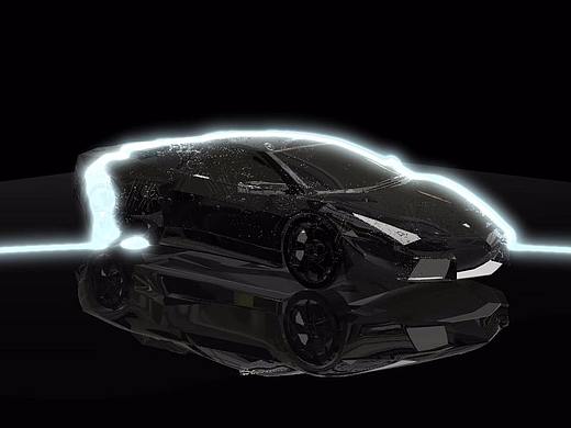 超强科技感高级扫描