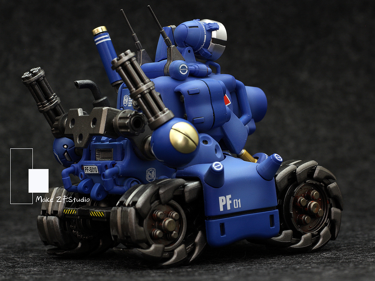 铁甲机器人(模型上色)