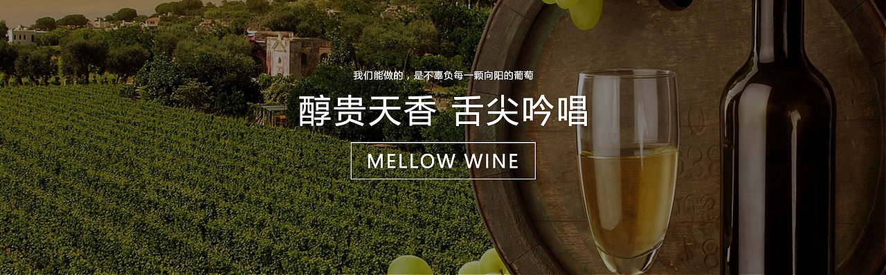 红酒淘宝店铺装修