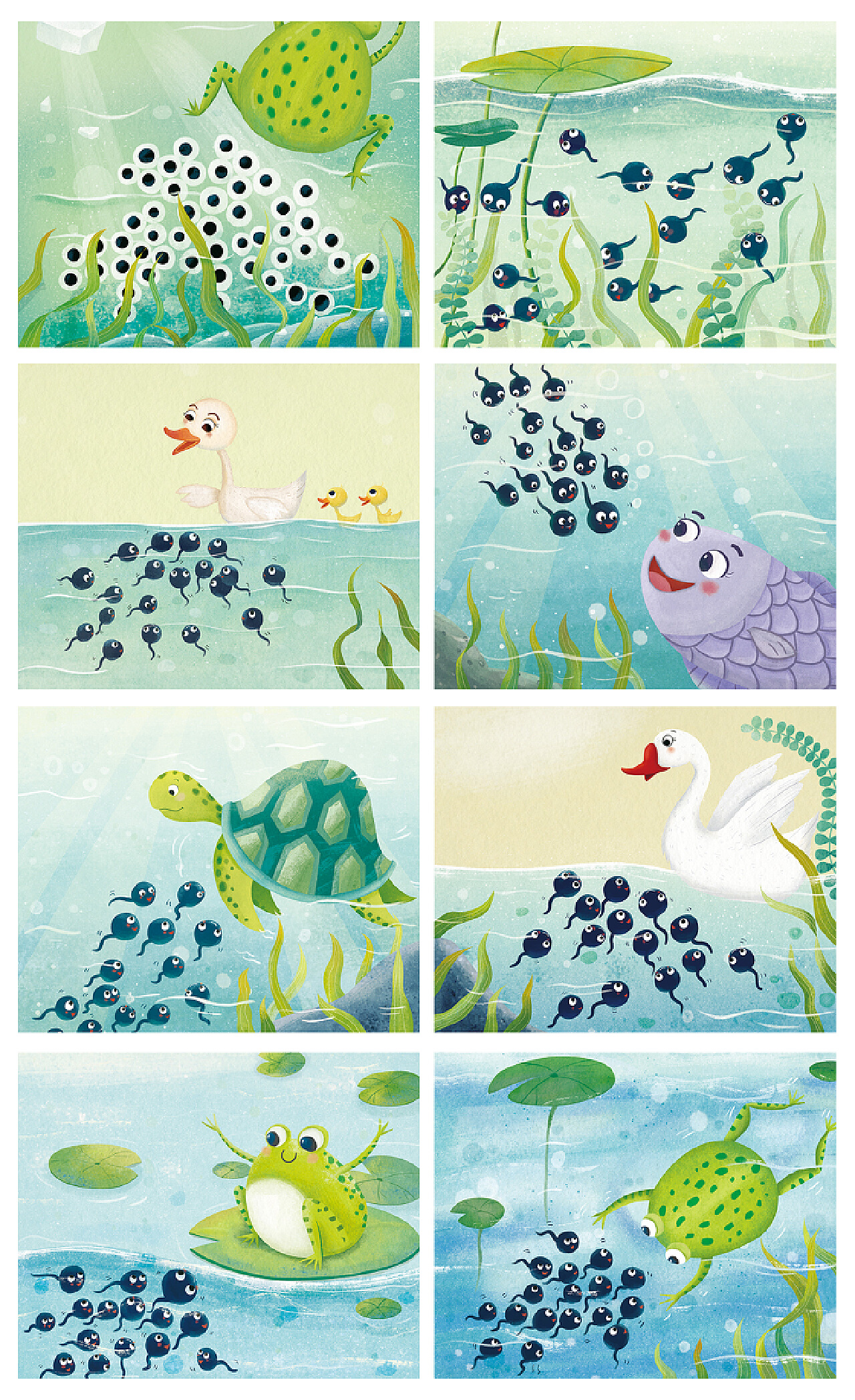 蝌蚪, 海草, 海, 大海PNG去背圖片素材免費下載，免摳圖設計圖案下載 - Pngtree