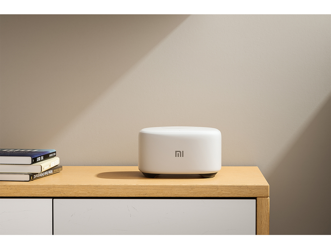 小米音箱渲染 音箱渲染 产品渲染 mini音箱渲染