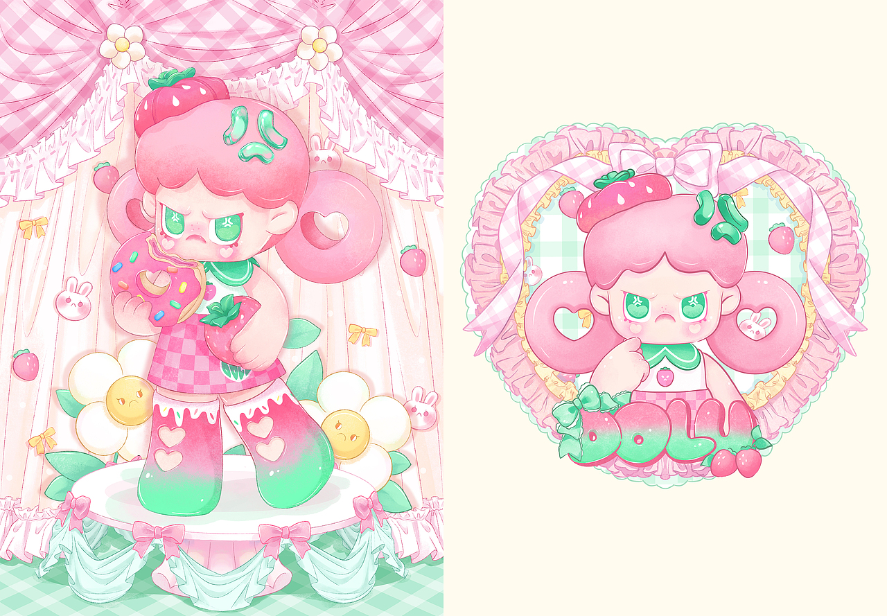 【商业插画】星期五罐头-DOLU（图ZMzE3NjUxMDI4） - 商业插画 - 站酷设计师CoraDim_吉叽原创素材 - 站酷ZCOOL