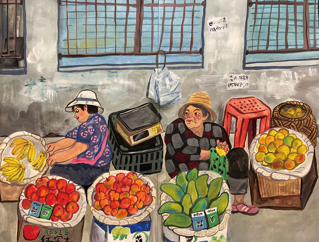 #速写人间烟火# 生活里的点滴都值得记录