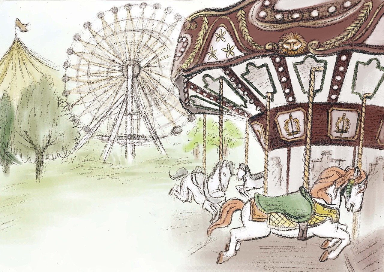 婚纱摄影背景图绘制(部分展示)