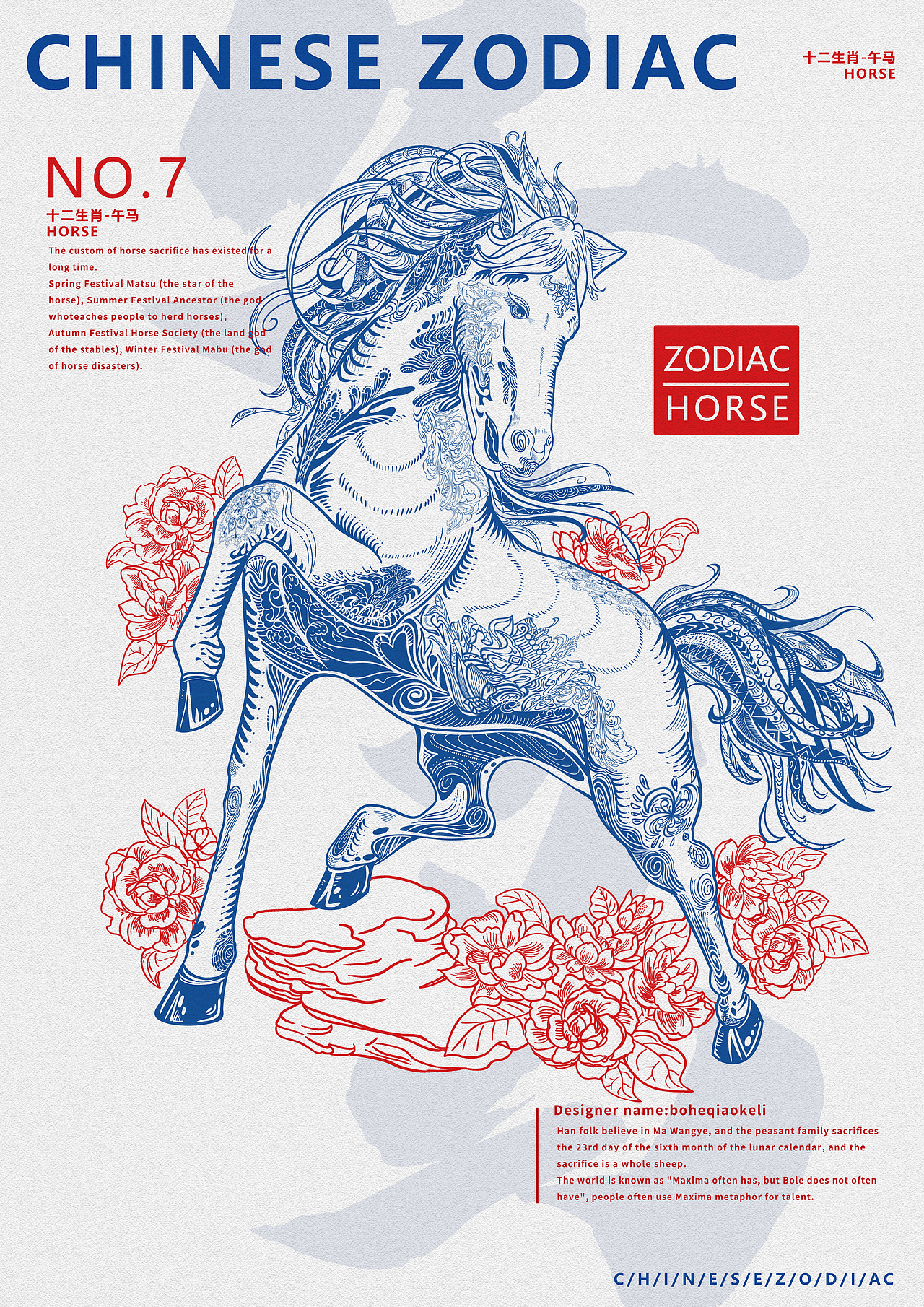 十二生肖-商业插画