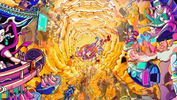 一梦敦煌 X 敦煌艺术研究院 | 品牌插画(图ZMzIxMTUwODY4) - 商业插画 - 站酷设计师有光创意原创素材 - 站酷ZCOOL