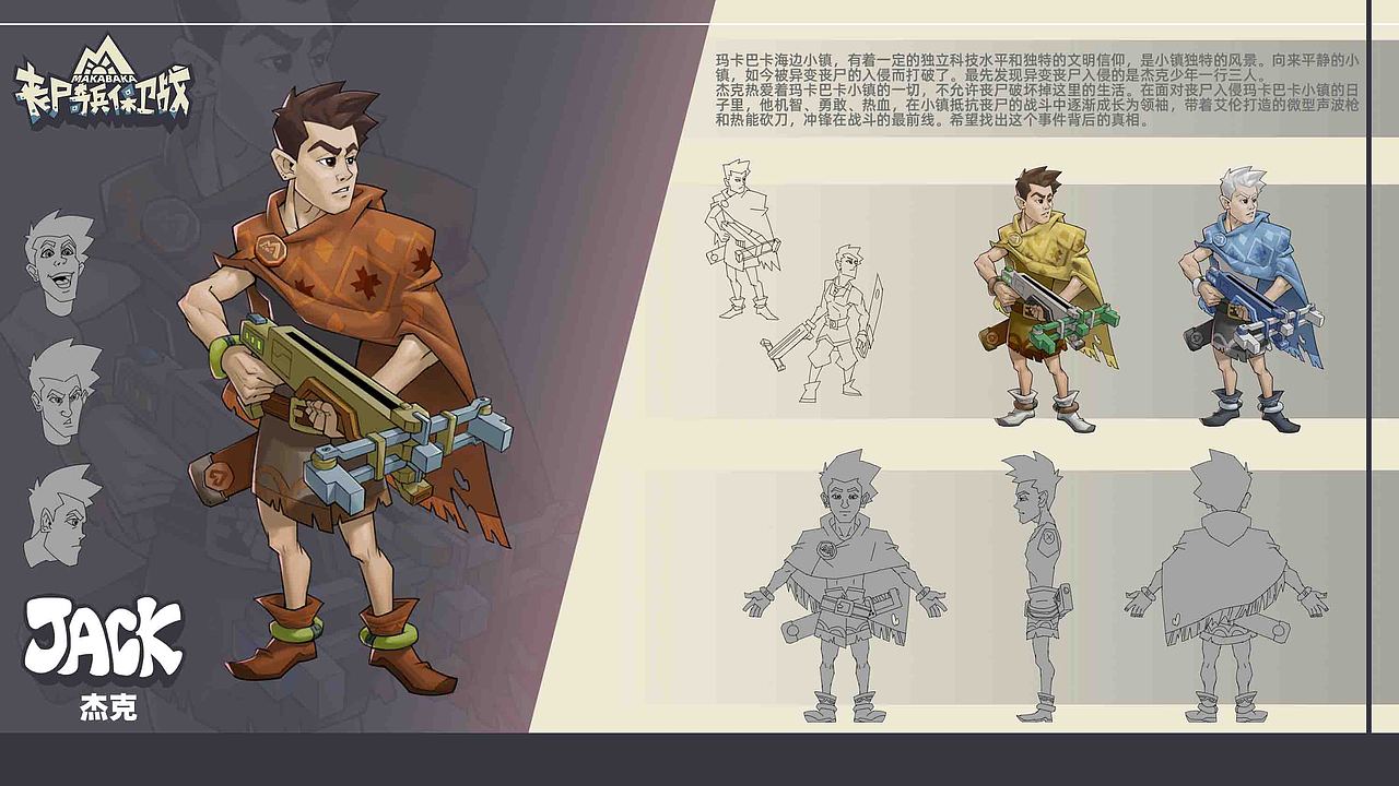 丧尸奇兵保卫战-原画设计（图ZMzMxNzgxNDAw） - 概念设定 - 站酷设计师VAYAN原创素材 - 站酷ZCOOL