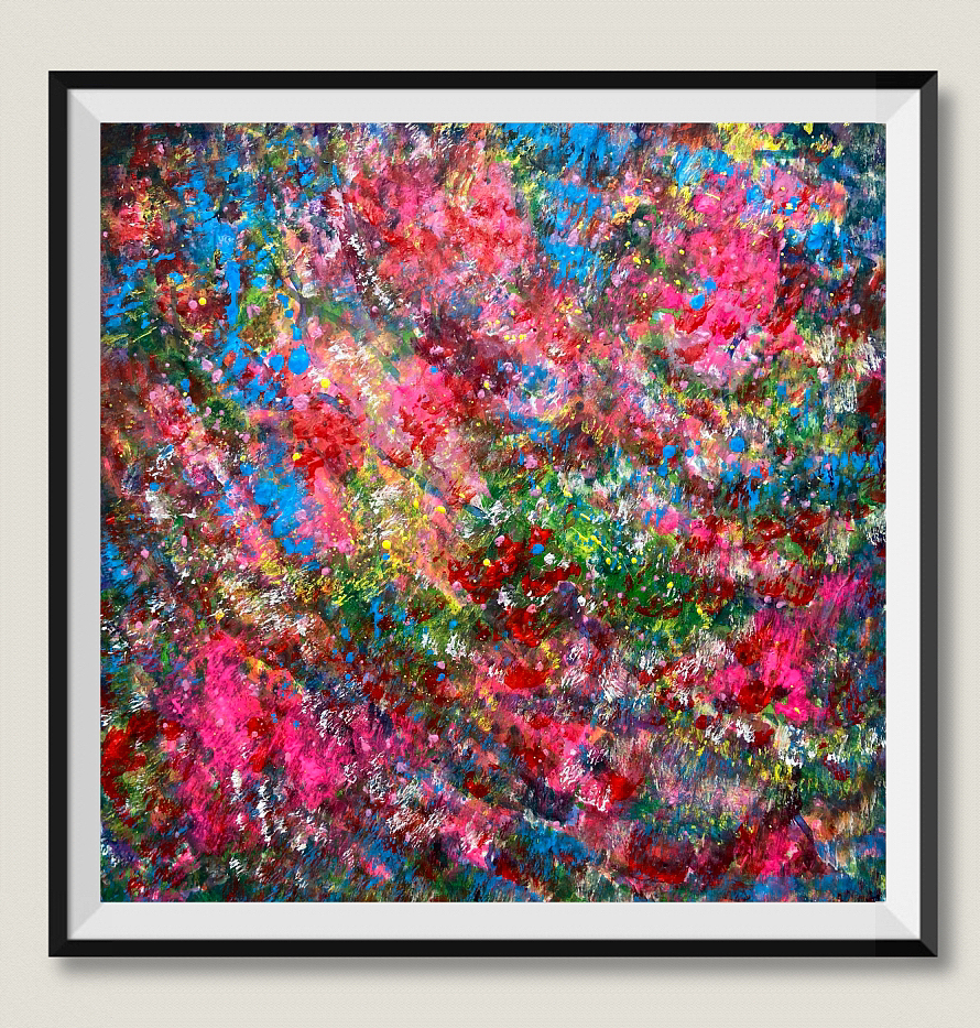 刘勇良抽象彩墨作品选