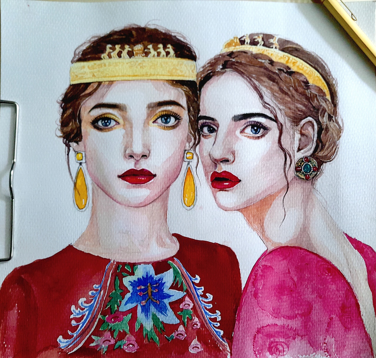 我的人物肖像（图ZMTA2NDM5MDE2） - 艺术插画 - 站酷设计师Missjane2016原创素材 - 站酷ZCOOL