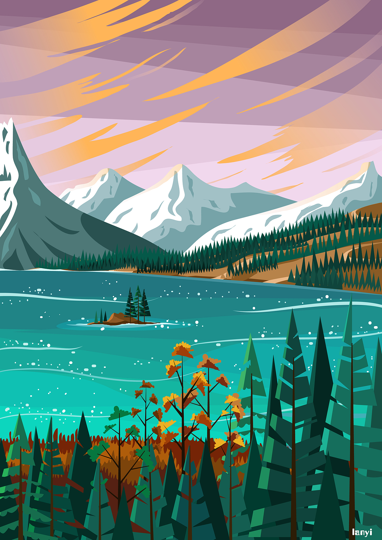 矢量场景插画系列