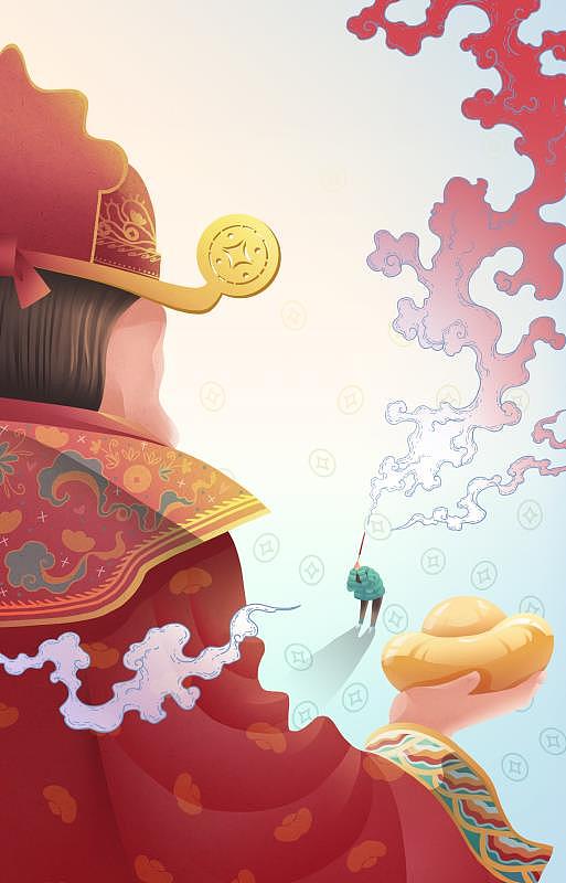 过大年（图ZMzI4MjU5NzIw） - 商业插画 - 站酷设计师金灿灿_103原创素材 - 站酷ZCOOL