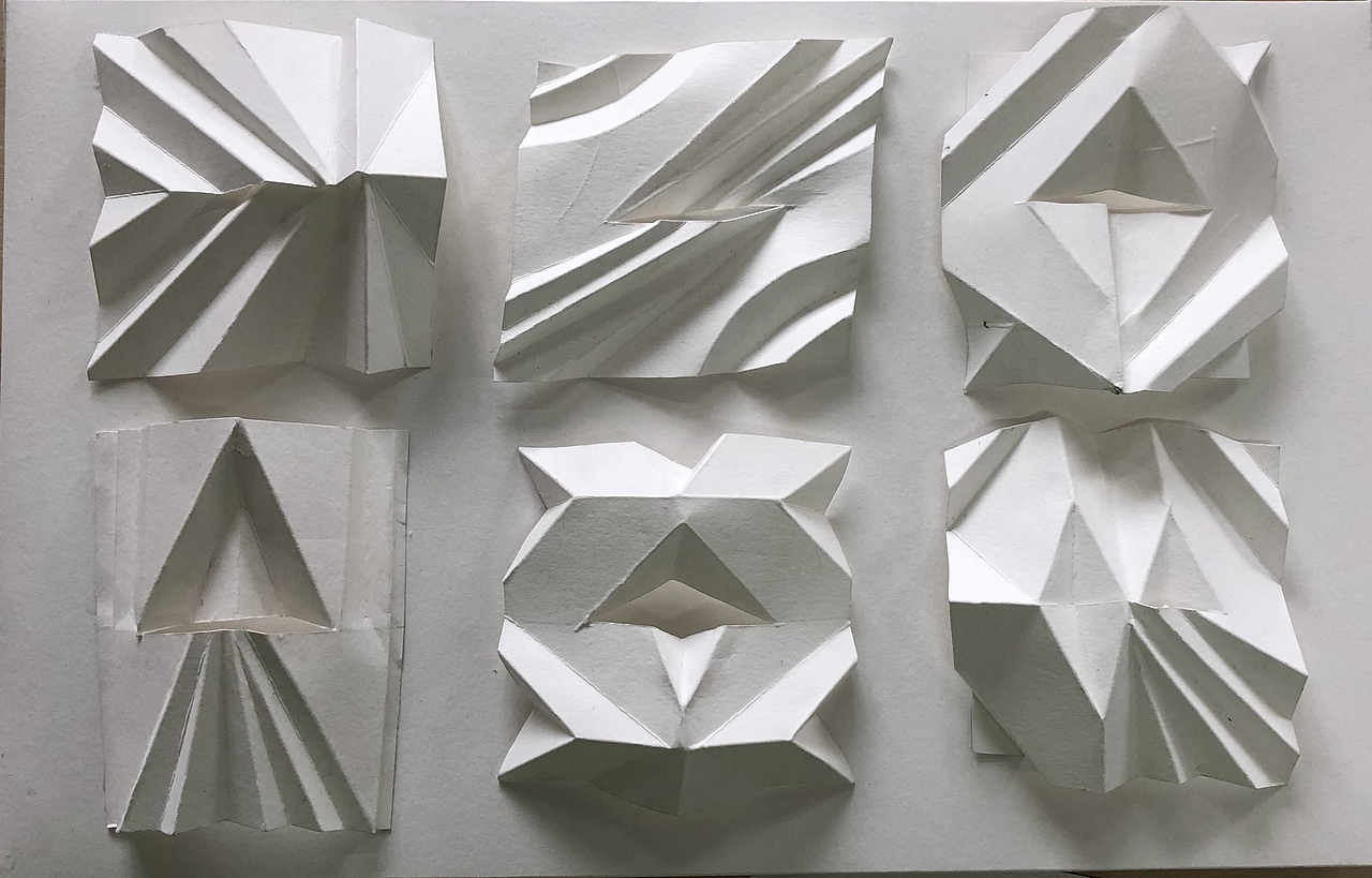 纹理与折纸练习（图ZMjE3MzA2NjEy） - 其他手工艺 - 站酷设计师橙甜小登原创素材 - 站酷ZCOOL