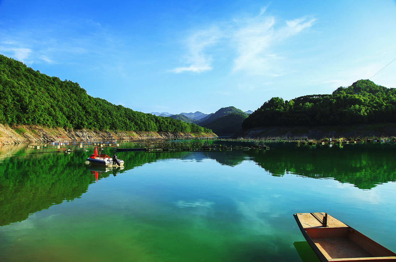 风景秀丽靓瀛湖