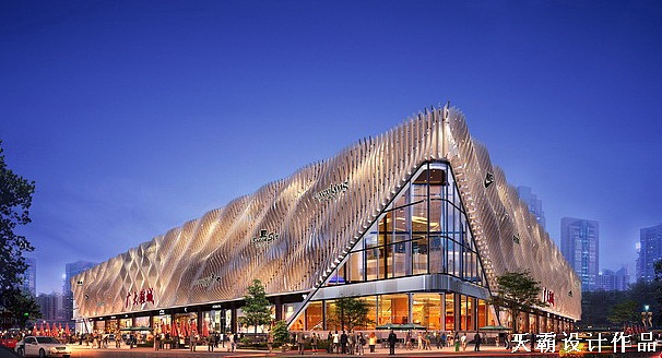 打造个性化南宁商贸城设计是天霸设计专长